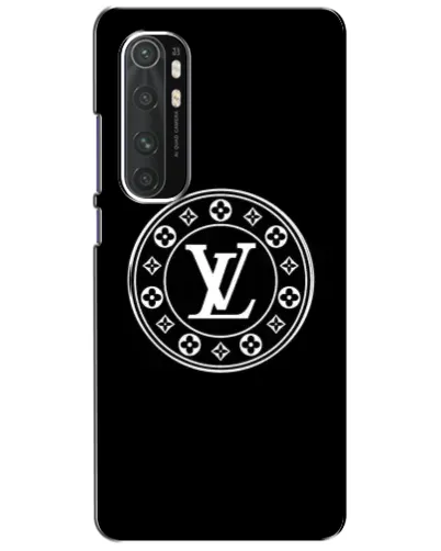 Чехол для Xiaomi Mi Note 10 Lite с картинкой «LV — печать стиля»