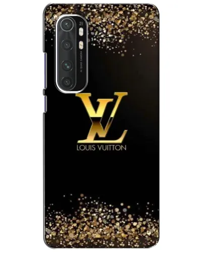 Чехол для Xiaomi Mi Note 10 Lite с картинкой «LV — золотые искры»