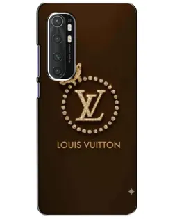 Чехол для Xiaomi Mi Note 10 Lite с картинкой «LV — золотая печать»