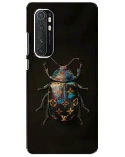 Чехол для Xiaomi Mi Note 10 Lite с картинкой «LV — мраморный принт»