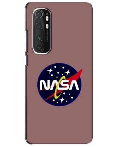 Чехол для Xiaomi Mi Note 10 Lite с картинкой «NASA — ретро космос»