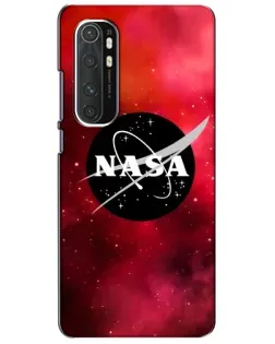 Чехол для Xiaomi Mi Note 10 Lite с картинкой «NASA — красная туманность»