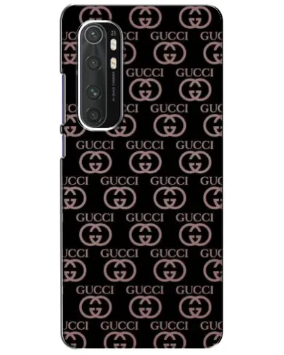 Чехол для Xiaomi Mi Note 10 Lite с картинкой «Классическая монограмма Gucci»