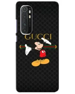 Чехол для Xiaomi Mi Note 10 Lite с картинкой «Микки Маус Gucci»