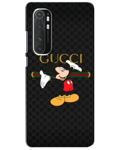 Чехол для Xiaomi Mi Note 10 Lite с картинкой «Микки Маус Gucci»