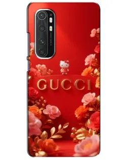 Чехол для Xiaomi Mi Note 10 Lite с картинкой «Gucci — золотой сад»