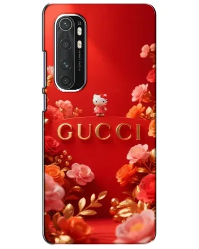 Чехол для Xiaomi Mi Note 10 Lite с картинкой «Gucci — золотой сад»