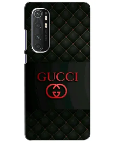 Чехол для Xiaomi Mi Note 10 Lite с картинкой «Gucci — стеганый черный»