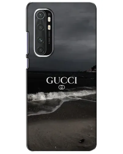 Чехол для Xiaomi Mi Note 10 Lite с картинкой «Gucci — морской прибой»