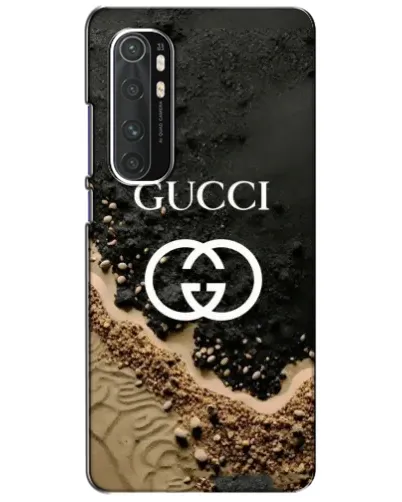 Чехол для Xiaomi Mi Note 10 Lite с картинкой «Gucci — песчаные дюны»