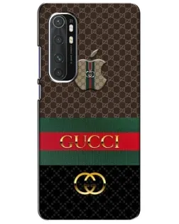 Чехол для Xiaomi Mi Note 10 Lite с картинкой «Gucci — брендированный десерт»