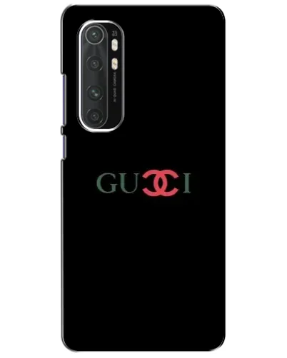 Чехол для Xiaomi Mi Note 10 Lite с картинкой «Gucci — красный градиент»