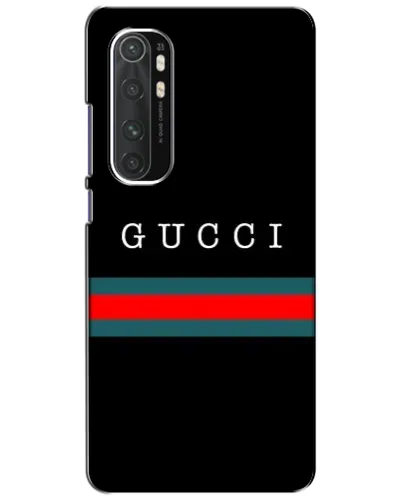 Чехол для Xiaomi Mi Note 10 Lite с картинкой «Gucci — красный пояс»