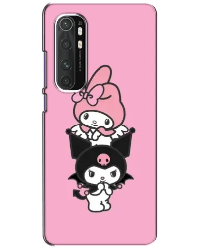Чехол для Xiaomi Mi Note 10 Lite с картинкой «My Melody и Kuromi»