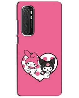 Чохол для Xiaomi Mi Note 10 Lite з картинкою «Kuromi та My Melody» Чохол для Xiaomi Mi Note 10 Lite з картинкою «Kuromi та My Melody»