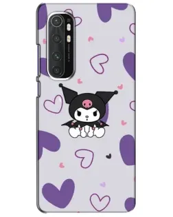 Чохол для Xiaomi Mi Note 10 Lite з картинкою «Kuromi та лавандові серця» Чохол для Xiaomi Mi Note 10 Lite з картинкою «Kuromi та лавандові серця»