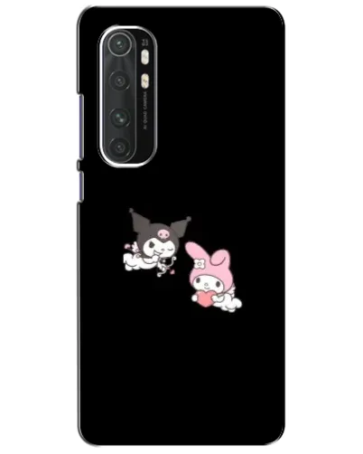 Чехол для Xiaomi Mi Note 10 Lite с картинкой «My Melody и Kuromi»