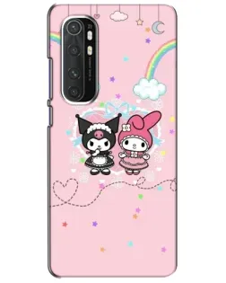 Чохол для Xiaomi Mi Note 10 Lite з картинкою «My Melody та Kuromi» Чохол для Xiaomi Mi Note 10 Lite з картинкою «My Melody та Kuromi»