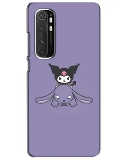 Чохол для Xiaomi Mi Note 10 Lite з картинкою «Kuromi на ліловому фоні» Чохол для Xiaomi Mi Note 10 Lite з картинкою «Kuromi на ліловому фоні»