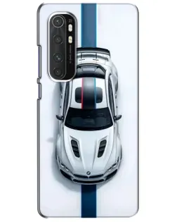 Чехол для Xiaomi Mi Note 10 Lite с картинкой «Вид сверху — BMW M»