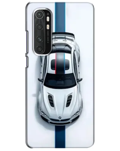 Чехол для Xiaomi Mi Note 10 Lite с картинкой «Вид сверху — BMW M»