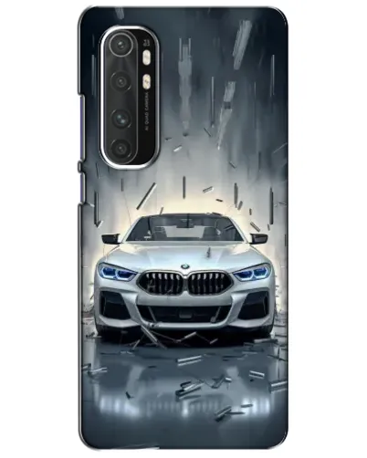 Чехол для Xiaomi Mi Note 10 Lite с картинкой «BMW в свете фар»