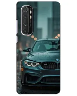 Чехол для Xiaomi Mi Note 10 Lite с картинкой «BMW в огнях города»