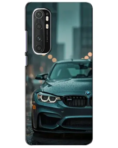 Чехол для Xiaomi Mi Note 10 Lite с картинкой «BMW в огнях города»