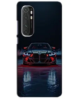Чехол для Xiaomi Mi Note 10 Lite с картинкой «BMW на мокрой дороге»