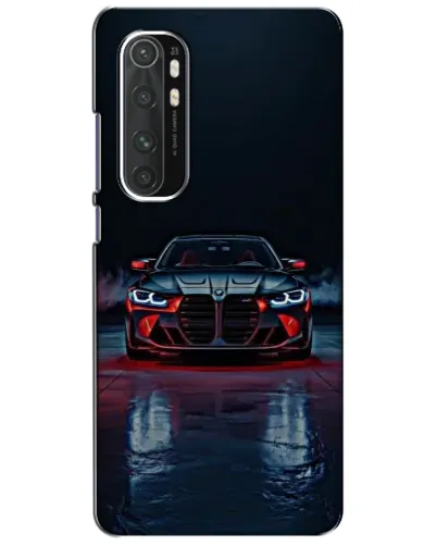 Чехол для Xiaomi Mi Note 10 Lite с картинкой «BMW на мокрой дороге»