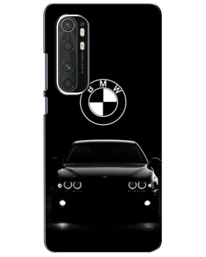 Чехол для Xiaomi Mi Note 10 Lite с картинкой «BMW — взгляд из темноты»