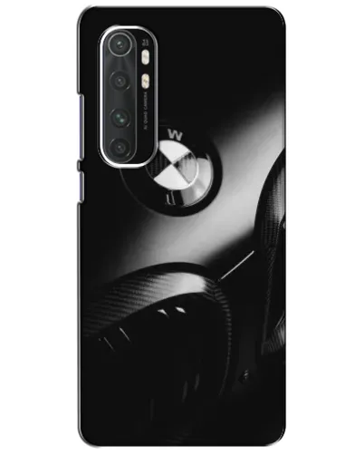 Чехол для Xiaomi Mi Note 10 Lite с картинкой «Эмблема BMW — макро»