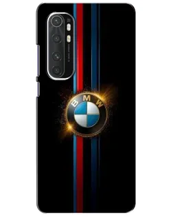 Чехол для Xiaomi Mi Note 10 Lite с картинкой «BMW M-Power неон»