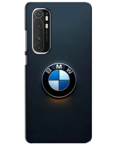 Чехол для Xiaomi Mi Note 10 Lite с картинкой «Логотип BMW — минимализм»