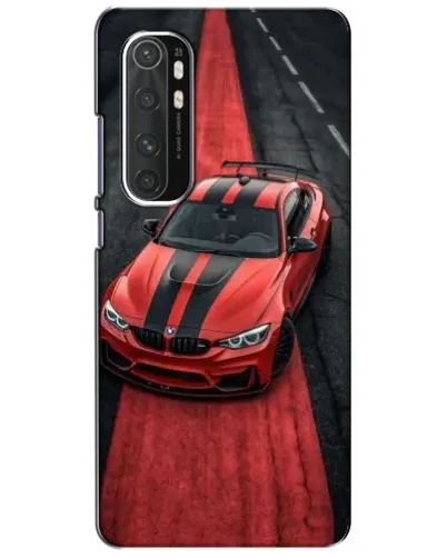 Чехол для Xiaomi Mi Note 10 Lite с картинкой «BMW на красной дорожке»