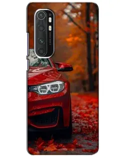 Чехол для Xiaomi Mi Note 10 Lite с картинкой «Осенняя BMW M4»