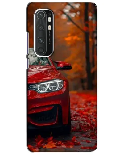 Чехол для Xiaomi Mi Note 10 Lite с картинкой «Осенняя BMW M4»
