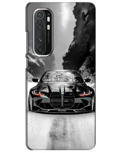 Чохол для Xiaomi Mi Note 10 Lite з картинкою «BMW — акварельний дрифт»