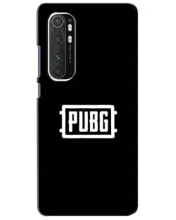 Чохол для Xiaomi Mi Note 10 Lite з картинкою «Лого BMW — металевий блиск»
