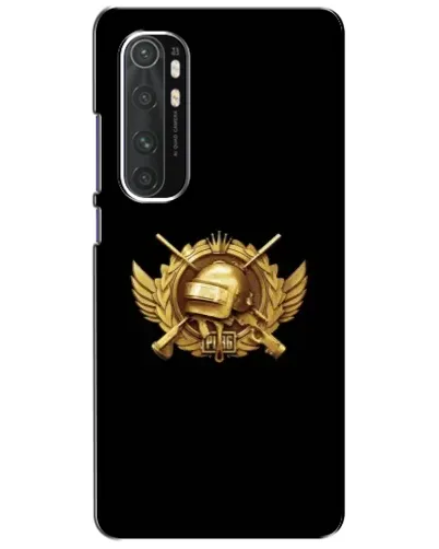 Чехол для Xiaomi Mi Note 10 Lite с картинкой «PUBG — оранжевый градиент»