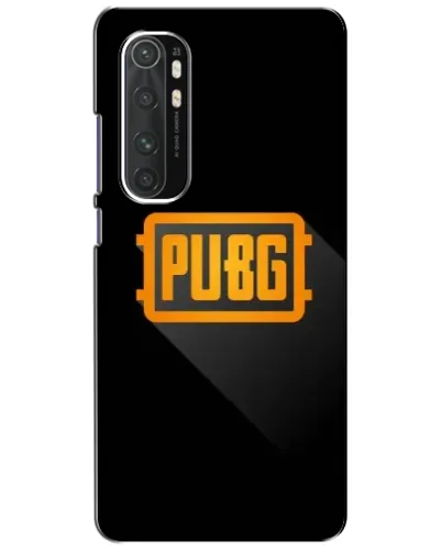 Чехол для Xiaomi Mi Note 10 Lite с картинкой «PUBG — рамка лого»