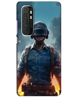 Чехол для Xiaomi Mi Note 10 Lite с картинкой «PUBG — реалистичный герой»