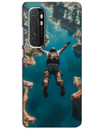 Чехол для Xiaomi Mi Note 10 Lite с картинкой «PUBG — свободное падение»