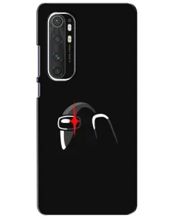 Чохол для Xiaomi Mi Note 10 Lite з картинкою «Among Us шолом»