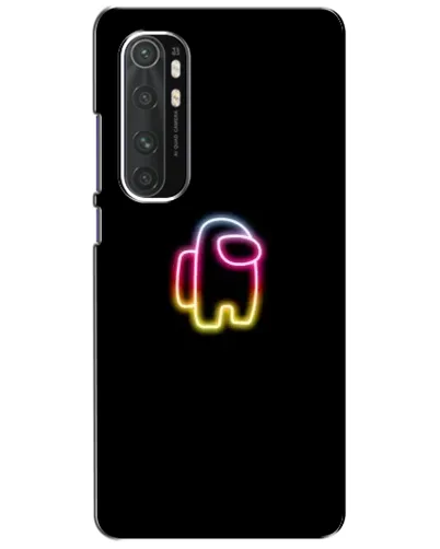 Чехол для Xiaomi Mi Note 10 Lite с картинкой «Among Us градиент»