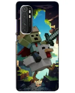 Чохол для Xiaomi Mi Note 10 Lite з картинкою «Стів та гусь»