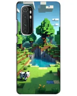 Чехол для Xiaomi Mi Note 10 Lite с картинкой «Minecraft летний день»