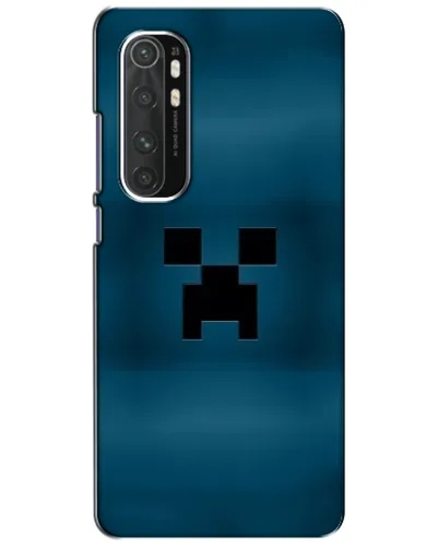 Чехол для Xiaomi Mi Note 10 Lite с картинкой «Крипер текстура»