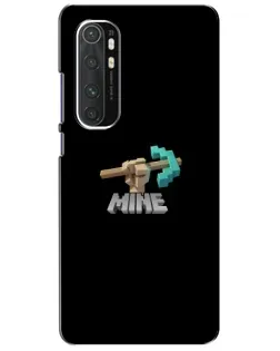 Чехол для Xiaomi Mi Note 10 Lite с картинкой «Алмазная кирка»