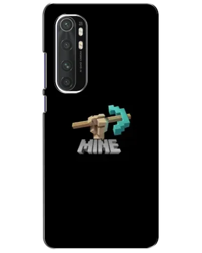Чехол для Xiaomi Mi Note 10 Lite с картинкой «Алмазная кирка»
